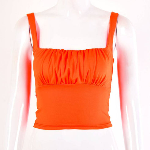 Sexy halter strap top